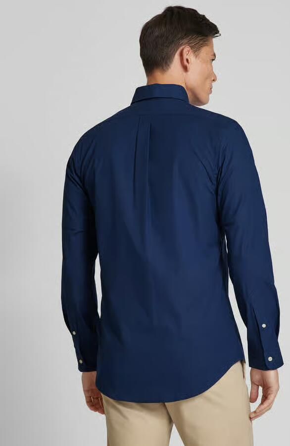 Polo Ralph Lauren Custom fit vrijetijdsoverhemd met logostitching - Foto 4