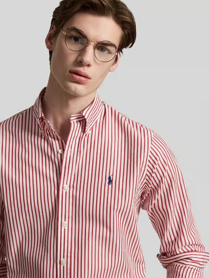 Polo Ralph Lauren custom fit vrijetijdsoverhemd van puur katoen