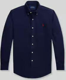Polo Ralph Lauren Custom fit vrijetijdsoverhemd van puur katoen