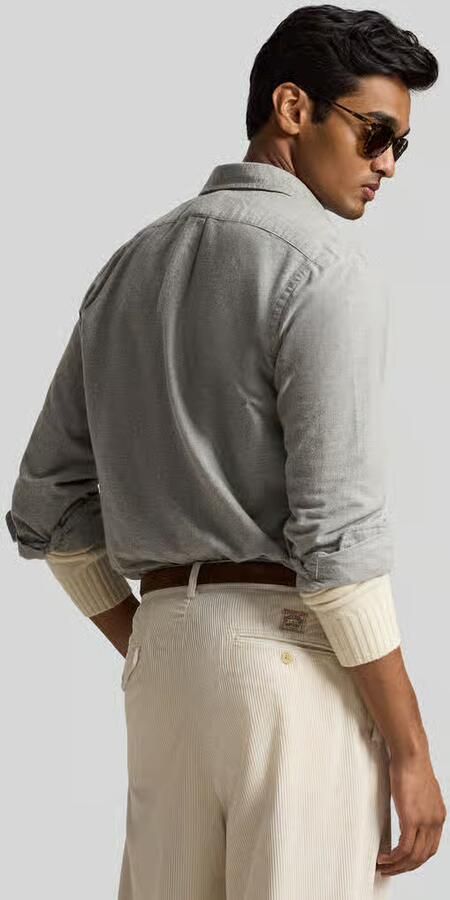 Polo Ralph Lauren Custom fit vrijetijdsoverhemd van puur katoen