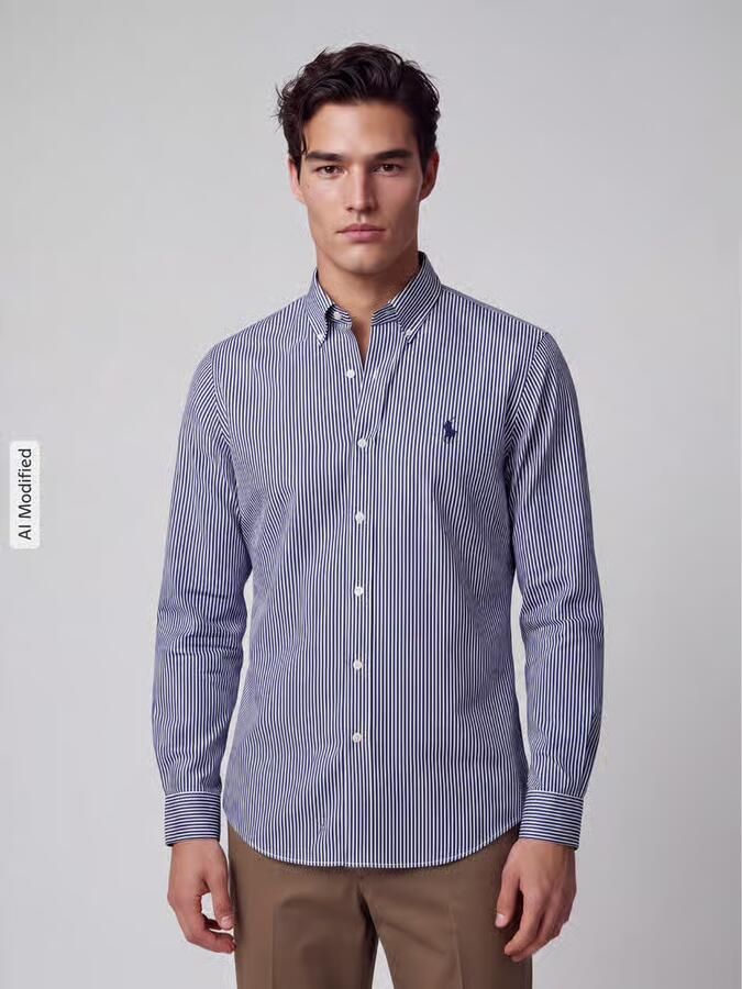 Polo Ralph Lauren Custom fit vrijetijdsoverhemd van puur katoen - Foto 3