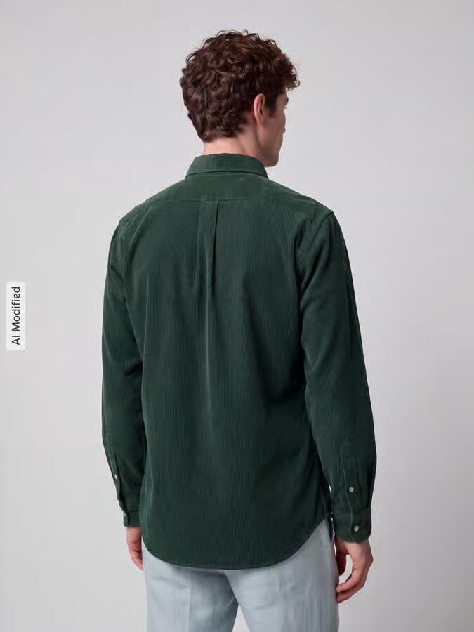 Polo Ralph Lauren custom fit vrijetijdsoverhemd van puur katoen met polo bear-stitching - Foto 3
