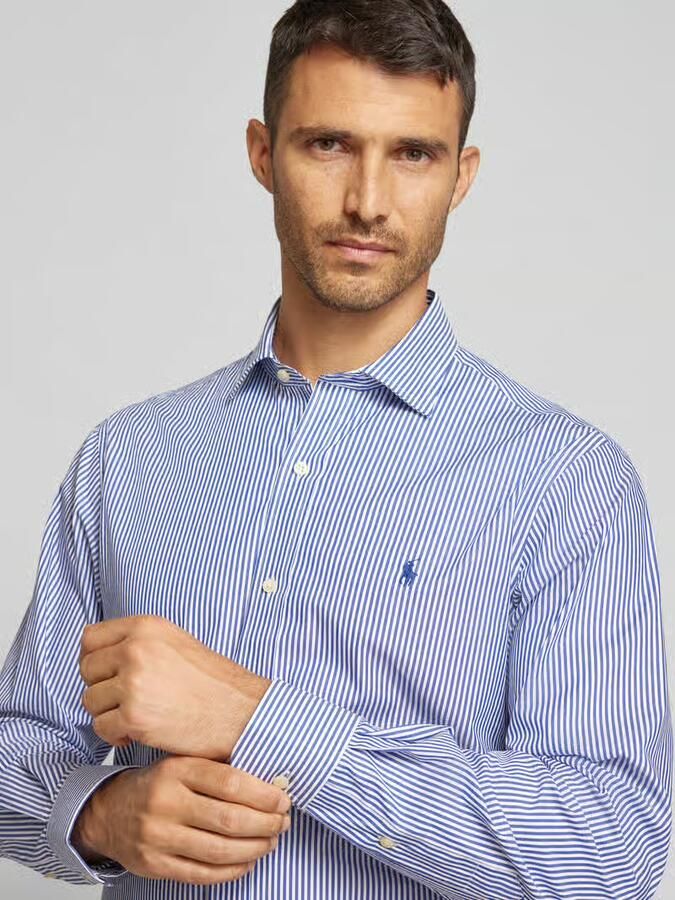 Polo Ralph Lauren Regular fit zakelijk overhemd met logostitching