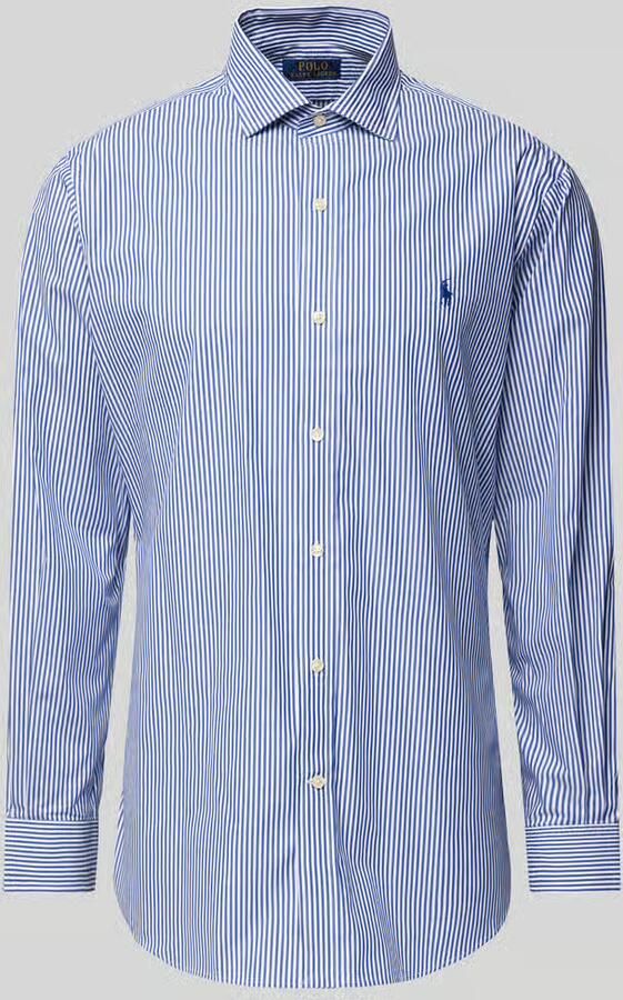 Polo Ralph Lauren Regular fit zakelijk overhemd met logostitching - Foto 2