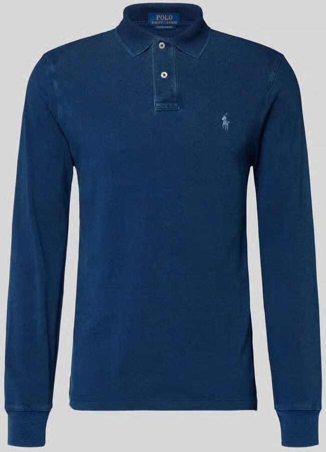 Polo Ralph Lauren Polo Shirt Lange Mouw POLO AJUSTE DROIT EN COTON BASIC MESH