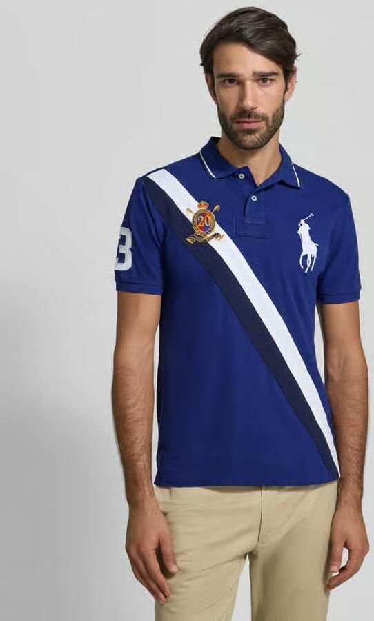 Polo Ralph Lauren Custom slim fit poloshirt van puur katoen - Foto 4