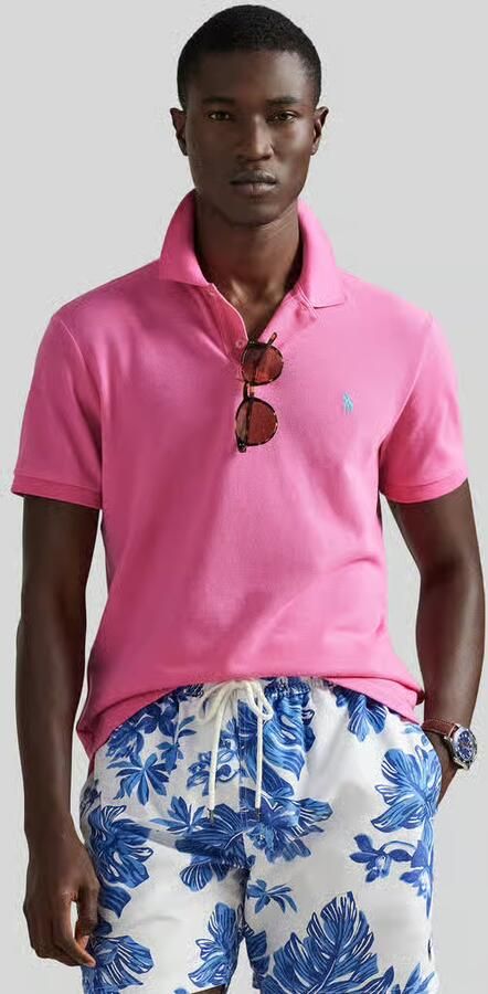 Polo Ralph Lauren Custom slim fit poloshirt van puur katoen - Foto 3
