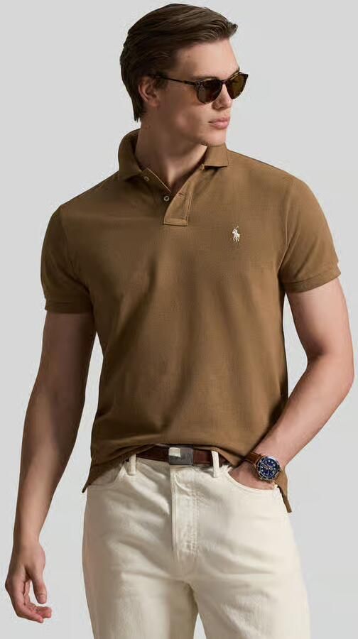 Polo Ralph Lauren Custom slim fit poloshirt van puur katoen - Foto 4
