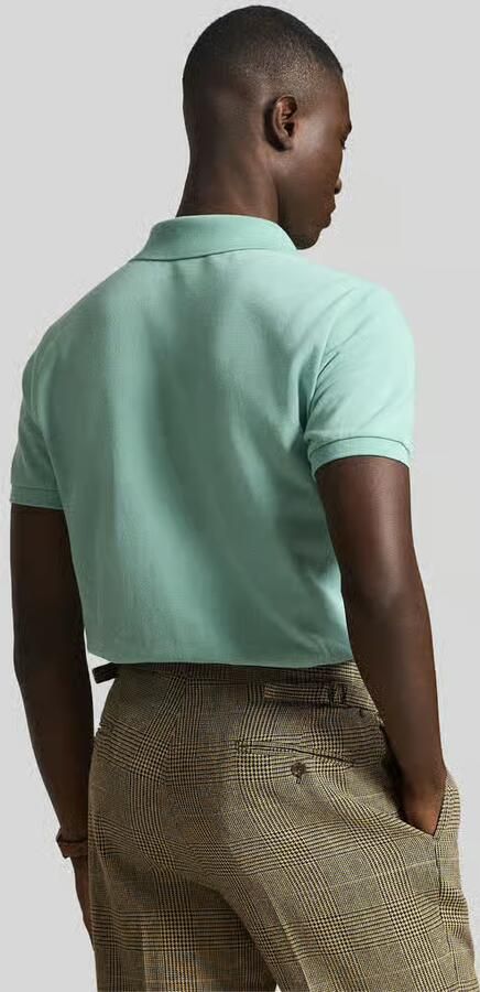 Polo Ralph Lauren Custom slim fit poloshirt van puur katoen