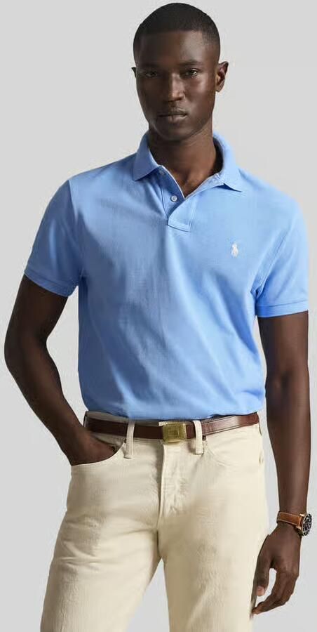 Polo Ralph Lauren Custom slim fit poloshirt van puur katoen - Foto 4