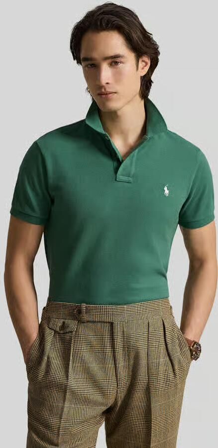 Polo Ralph Lauren Polo Shirt Korte Mouw POLO COUPE DROITE EN COTON BASIC MESH - Foto 5