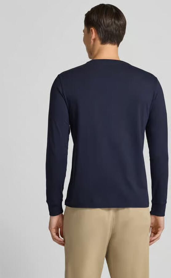 Polo Ralph Lauren Custom slim fit shirt met lange mouwen met labelstitching