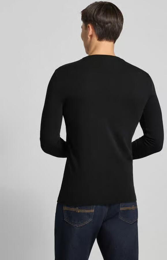 Polo Ralph Lauren Custom slim fit shirt met lange mouwen met labelstitching