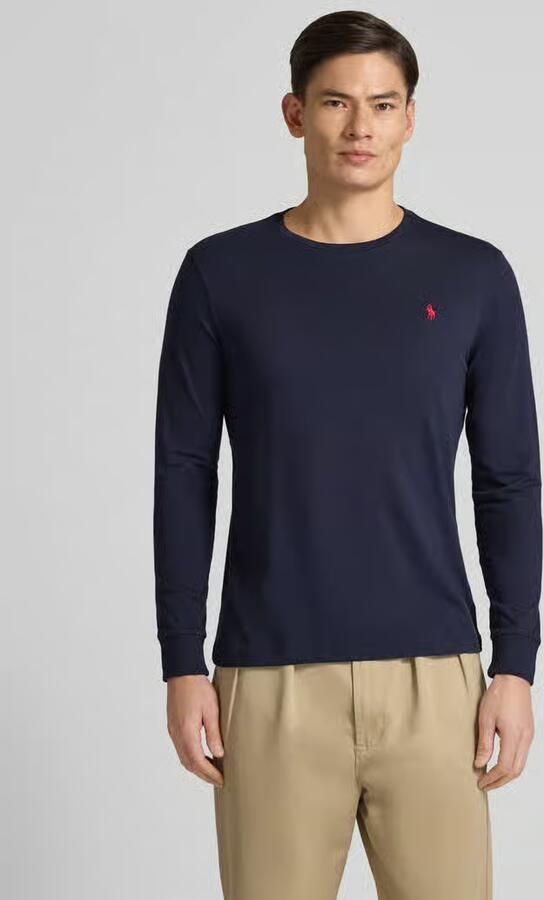 Polo Ralph Lauren Custom slim fit shirt met lange mouwen met labelstitching - Foto 4
