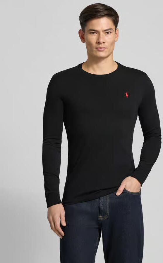 Polo Ralph Lauren Custom slim fit shirt met lange mouwen met labelstitching - Foto 4