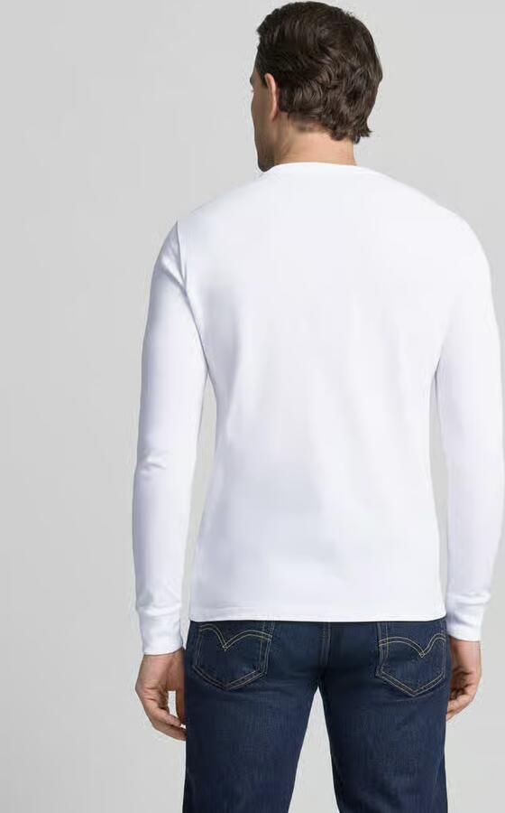 Polo Ralph Lauren Custom slim fit shirt met lange mouwen met labelstitching - Foto 3