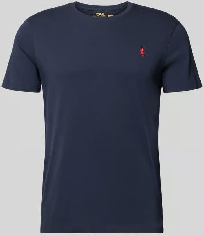 Polo Ralph Lauren Custom slim fit T-shirt met geborduurd logo