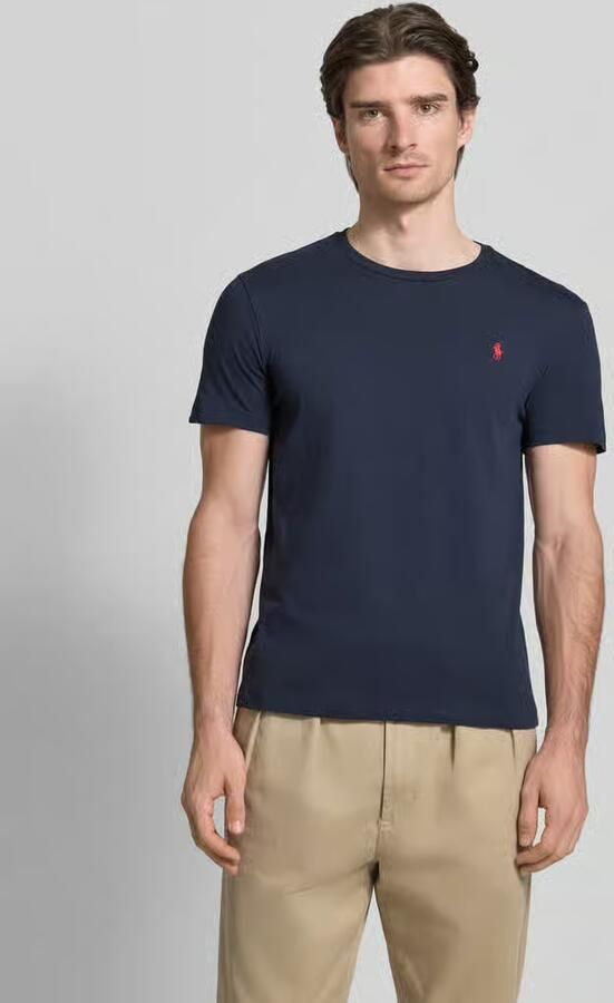 Polo Ralph Lauren Inkt Katoenen T-shirt Klassiek Design Stijl 710680785 004 Black Heren - Foto 11
