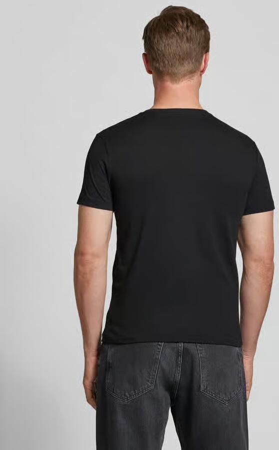 Polo Ralph Lauren Ralph Lauren T -shirt voor Hombre Black Polo Custom Slim Fit Black Zwart Heren - Foto 8