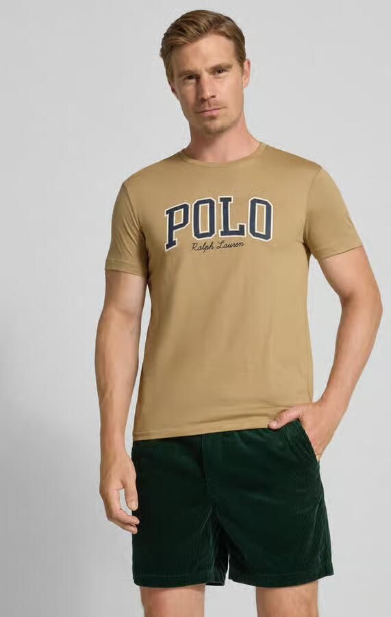 Polo Ralph Lauren Custom slim fit T-shirt met ronde hals - Foto 2