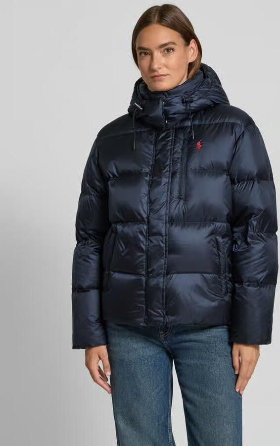 Polo Ralph Lauren Donsjack met blinde ritssluiting en steekzakken - Foto 3