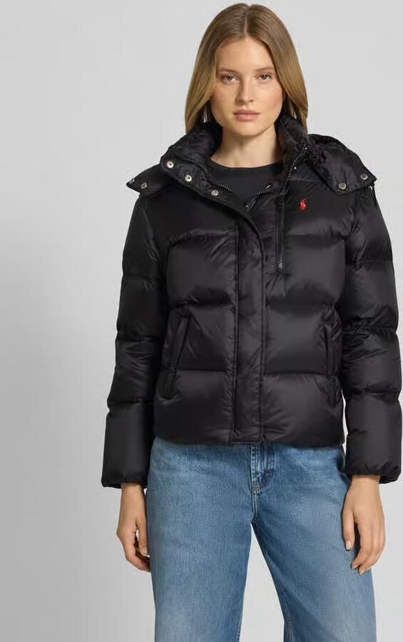 Polo Ralph Lauren Donsjack met blinde ritssluiting en steekzakken - Foto 3