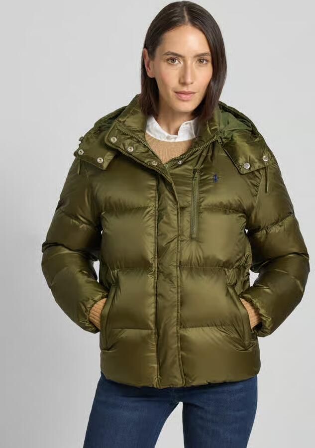 Polo Ralph Lauren Donsjack met blinde ritssluiting en steekzakken - Foto 5