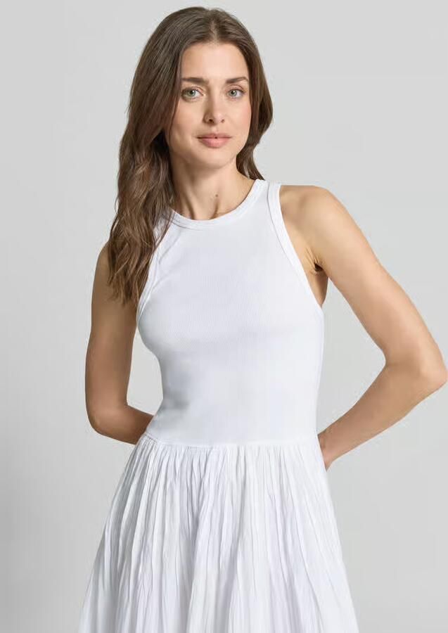 Polo Ralph Lauren Fit-and-flare zomerjurk van katoenmix