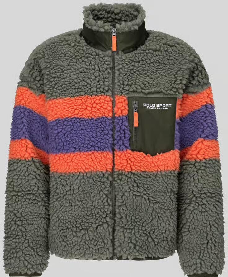 Polo Ralph Lauren Fleecejack met contrasterende borstzak