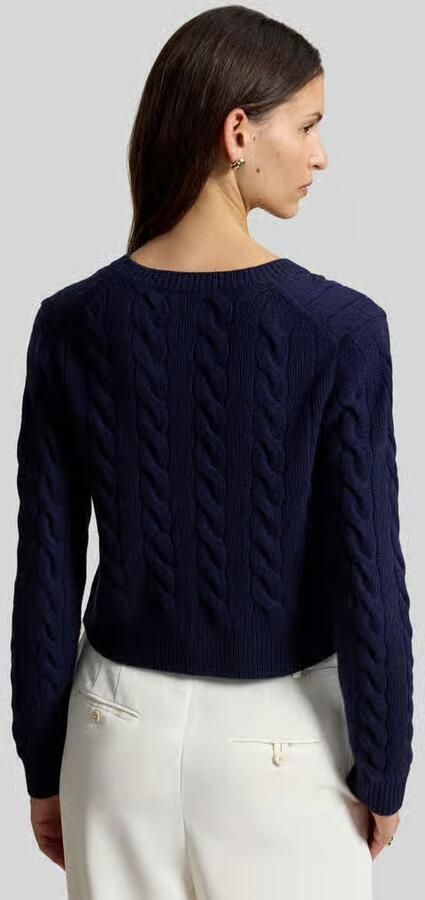 Polo Ralph Lauren Gebreid jack met sierknopen - Foto 3