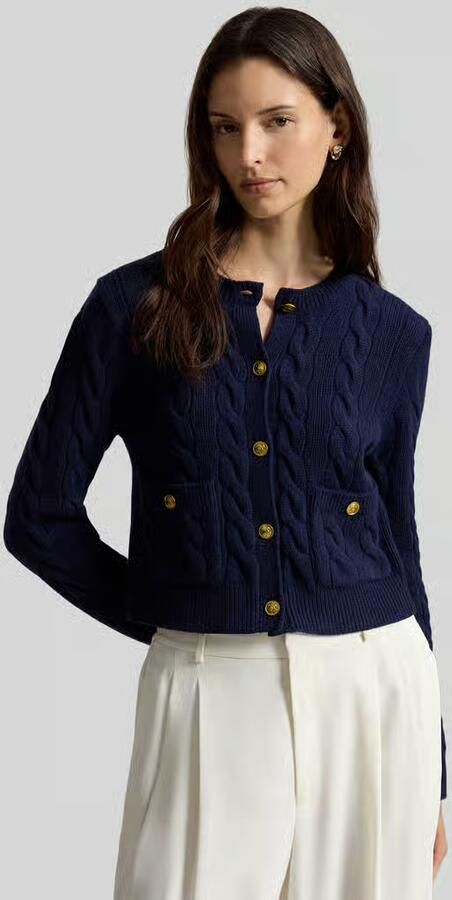 Polo Ralph Lauren Gebreid jack met sierknopen - Foto 2