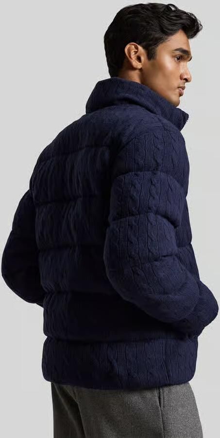 Polo Ralph Lauren Gebreid jack van wol met tweewegritssluiting - Foto 3