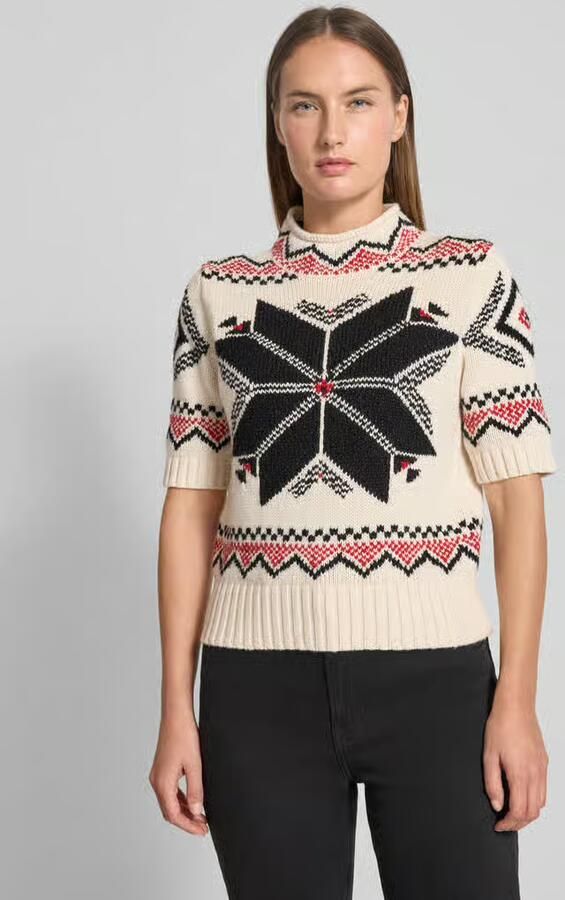 Polo Ralph Lauren Gebreid shirt van wolmix met alpaca