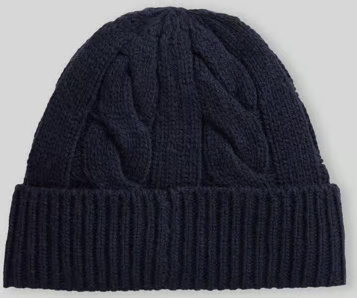 Polo Ralph Lauren Gebreide muts van wolmix model 'F26 BR BEANI'