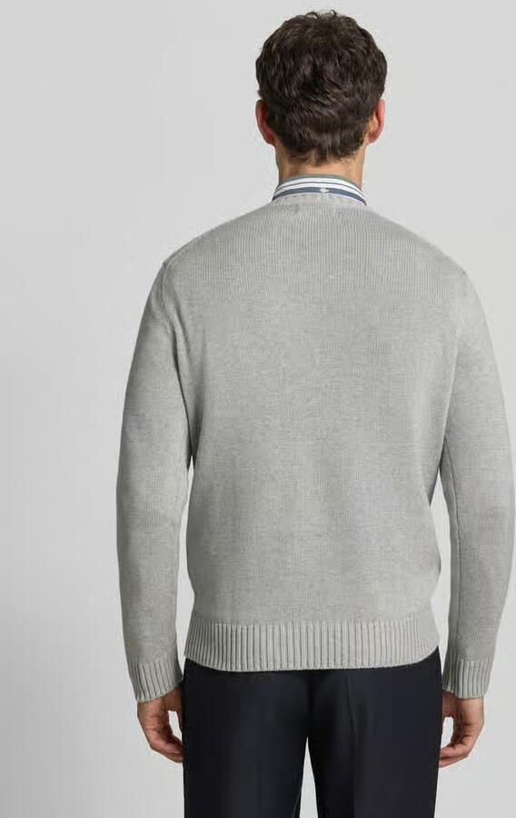 Polo Ralph Lauren Ralph Lauren sweater ronde hals Slim Fit grijs - Foto 7