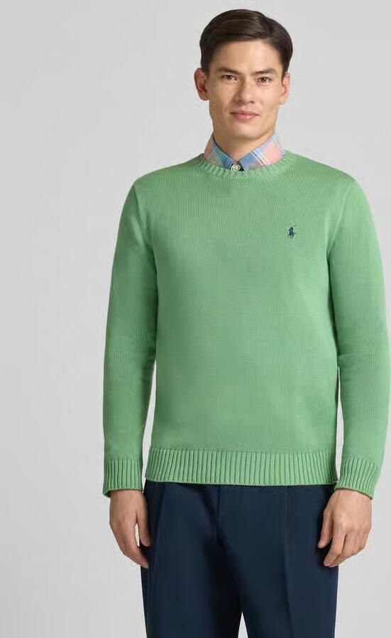 Polo Ralph Lauren Gebreide pullover met geribde boorden - Foto 4