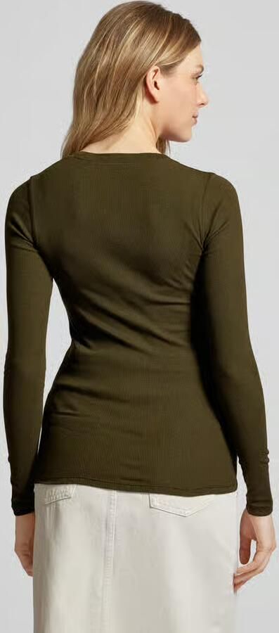 Polo Ralph Lauren Gebreide pullover met geribde ronde hals - Foto 3