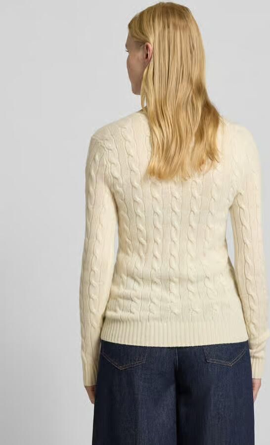 Polo Ralph Lauren Regular fit pullover van wolmix met kasjmier-aandeel