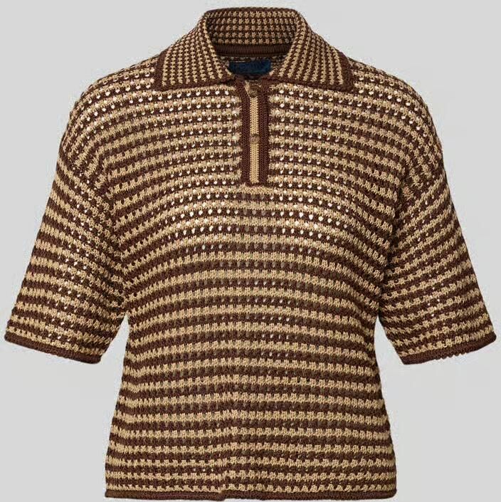 Polo Ralph Lauren Gebreide pullover met korte knoopsluiting