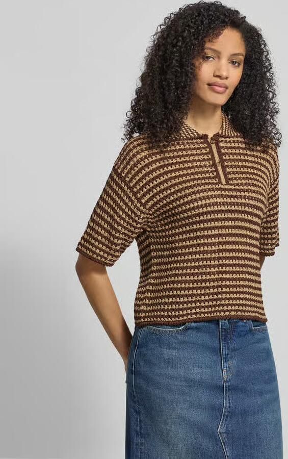 Polo Ralph Lauren Gebreide pullover met korte knoopsluiting - Foto 3