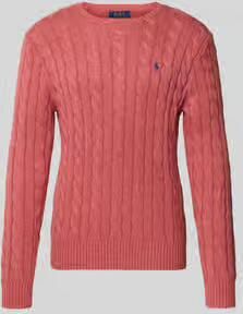 Polo Ralph Lauren Gebreide pullover met labelstitching