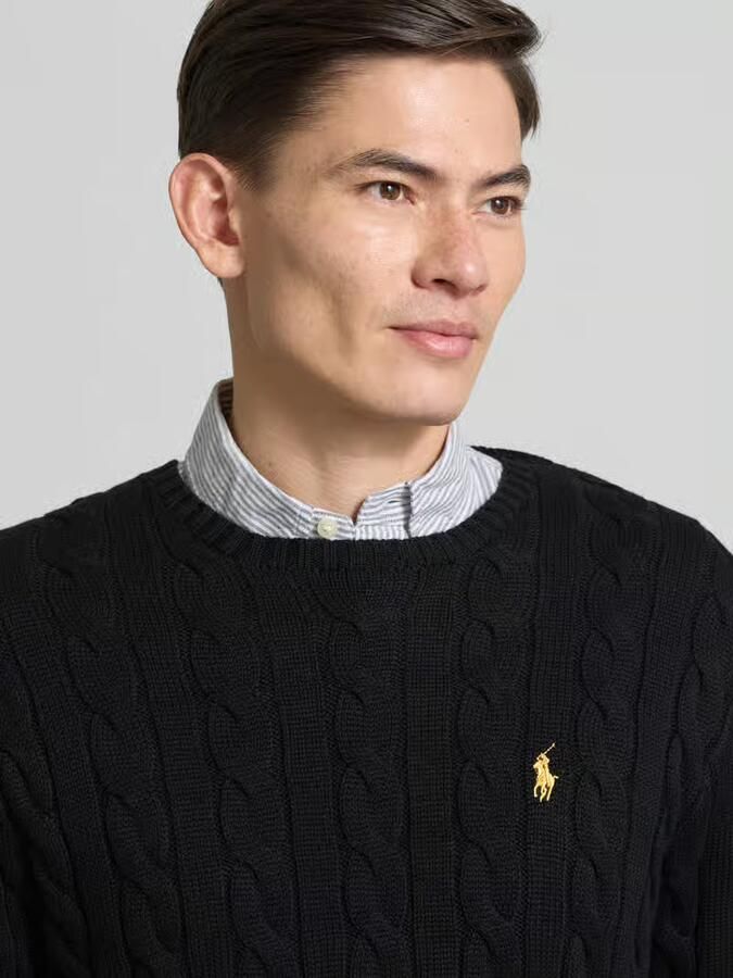 Polo Ralph Lauren Gebreide pullover met labelstitching - Foto 2