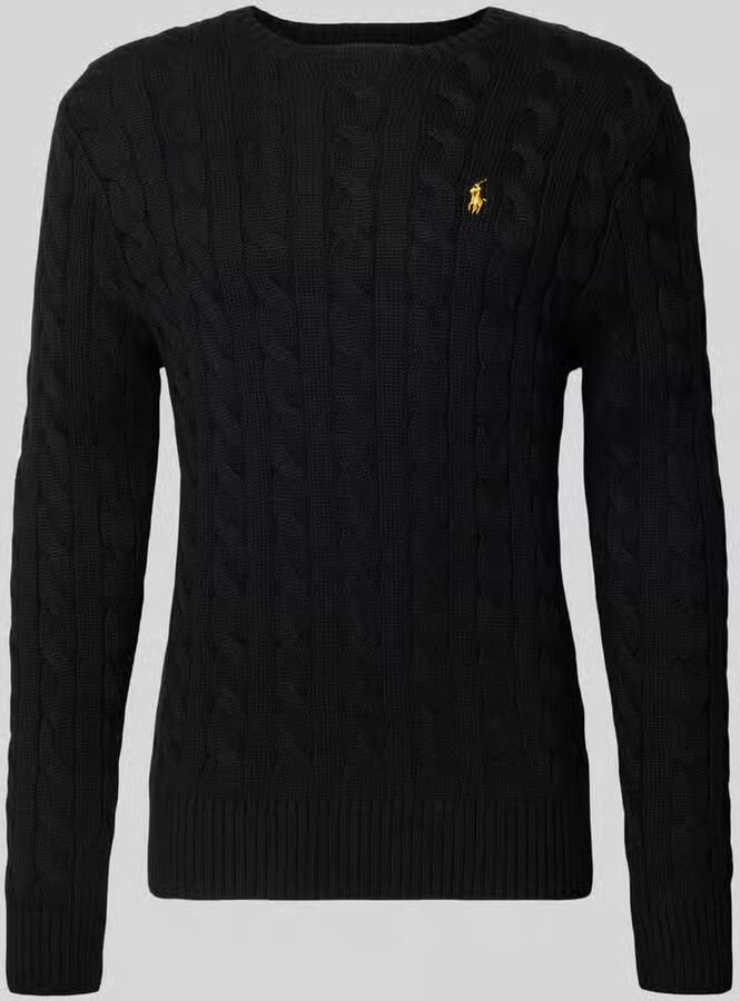 Polo Ralph Lauren Gebreide pullover met labelstitching