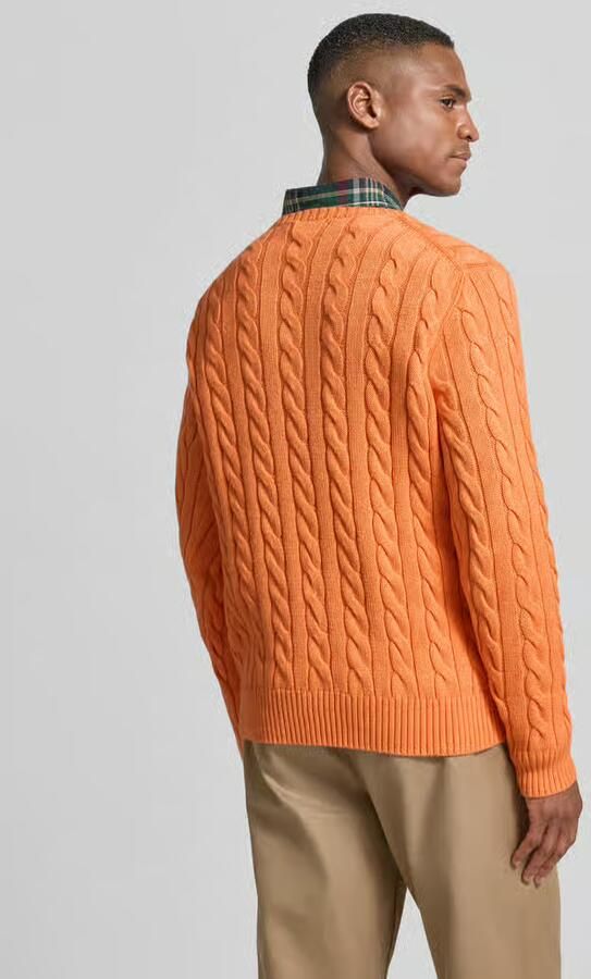 Polo Ralph Lauren Gebreide pullover met labelstitching