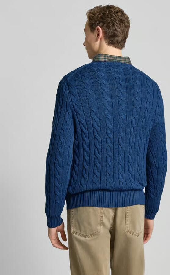Polo Ralph Lauren Trui PULL COL ROND EN MAILLE TORSADEE