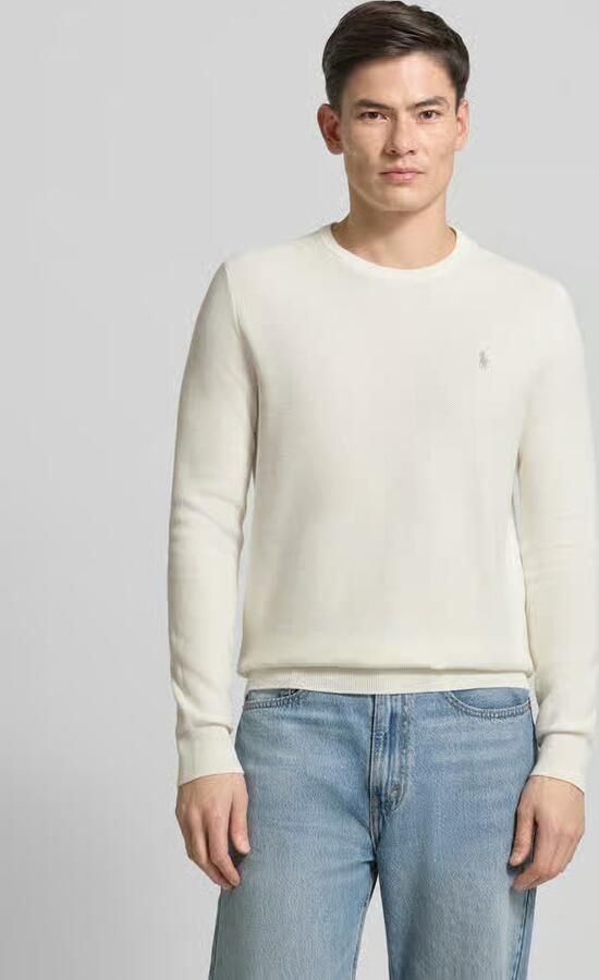 Ralph Lauren Lichtgewicht katoenen trui met textuureffect White Heren - Foto 4