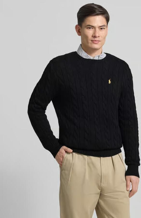 Polo Ralph Lauren Gebreide pullover met labelstitching - Foto 2