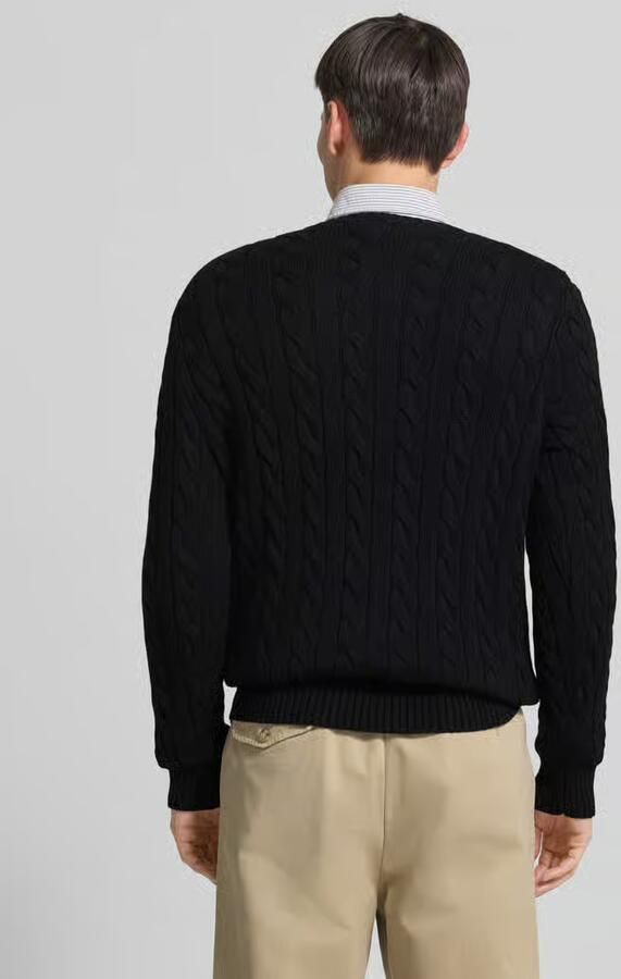 Polo Ralph Lauren Gebreide pullover met labelstitching - Foto 3