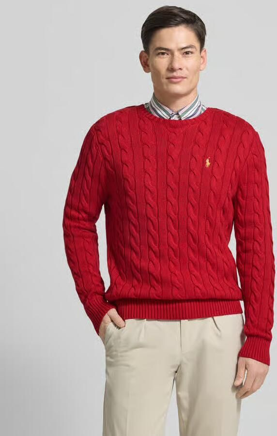 Polo Ralph Lauren Gebreide pullover met labelstitching - Foto 2