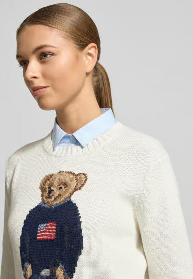 Polo Ralph Lauren Gebreide pullover met motief en ronde hals - Foto 2